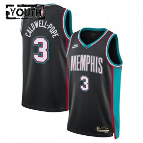 Maillot NBA Memphis Grizzlies Kentavious Caldwell Pope Nike 2025-26 Classic Edition Noir Swingman - Enfant